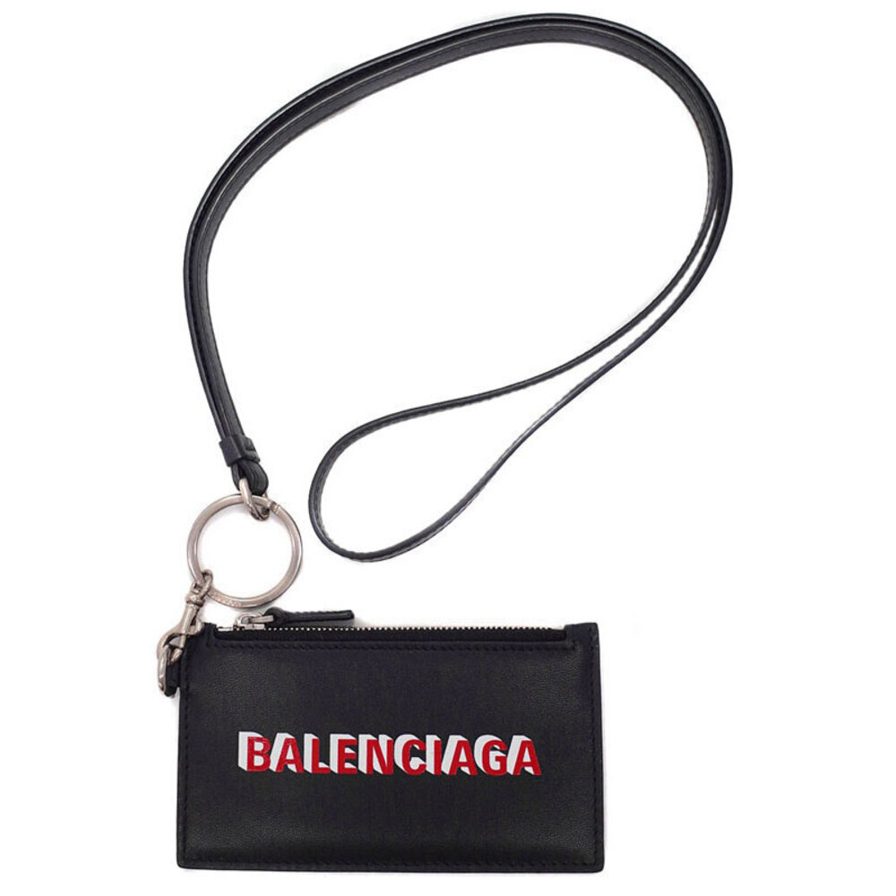 Balenciaga CASH Card Case Key Ring
